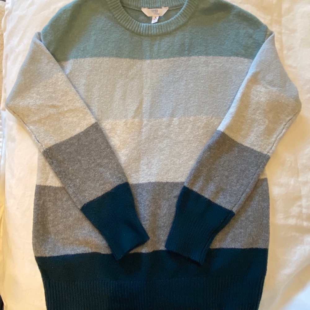 Blue Stripe Sweater